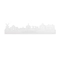Skyline Harderwijk Wit Glanzend