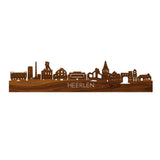 Skyline Heerlen Palissander houten cadeau decoratie relatiegeschenk van WoodWideCities