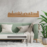 Skyline Hendrik-Ido-Ambacht Eiken houten cadeau decoratie relatiegeschenk van WoodWideCities