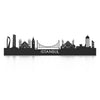 Skyline Istanbul Black houten cadeau decoratie relatiegeschenk van WoodWideCities