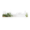 Skyline Istanbul Spiegel gerecycled kunststof cadeau decoratie relatiegeschenk van WoodWideCities