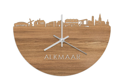 Skyline Clock Alkmaar Oak