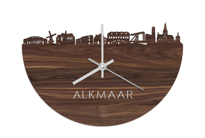 Skyline Clock Alkmaar Noten