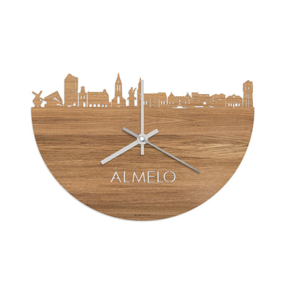 Skyline Clock Almelo Oak