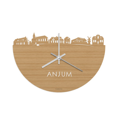 Skyline Clock Anjum Bamboo