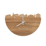 Skyline Clock Anjum Oak