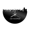 Skyline Clock Antwerp Black Glossy