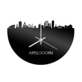 Skyline Clock Apeldoorn Black Glossy