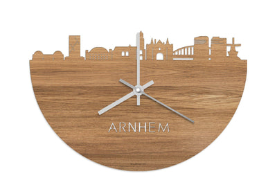 Skyline Clock Arnhem Oak