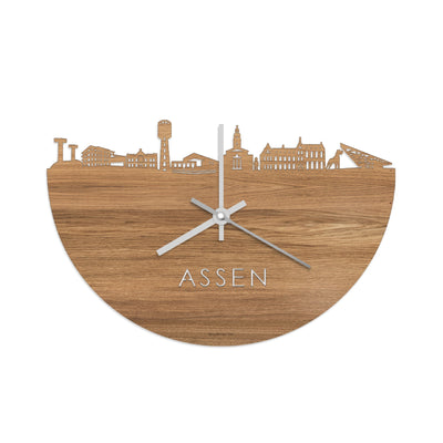 Skyline Clock Assen Oak