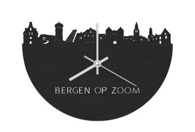 Skyline Klok Bergen op Zoom Black