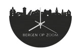 Skyline Clock Bergen op Zoom Black