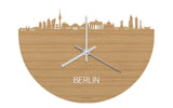 Skyline Clock Berlin Bamboo