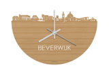 Skyline Clock Beverwijk Bamboo