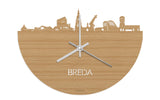 Skyline Clock Breda Bamboo