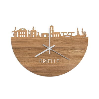 Skyline Clock Brielle Oak