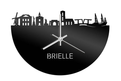 Skyline Clock Brielle Black Glossy