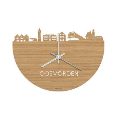 Skyline Clock Coevorden Bamboo