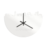Skyline Klok Coevorden Wit Glanzend