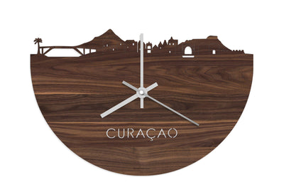 Skyline Clock Curaçao Walnut
