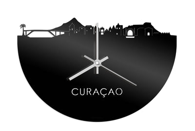 Skyline Clock Curacao Black Glossy