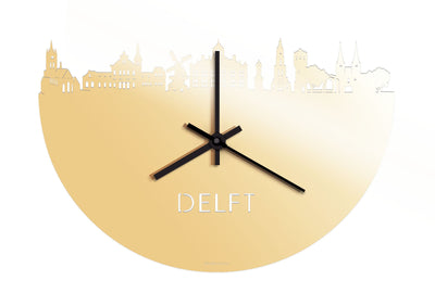 Skyline Klok Delft Goud Metallic