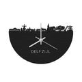 Skyline Clock Delfzijl Black