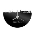 Skyline Clock Delfzijl Black Glossy
