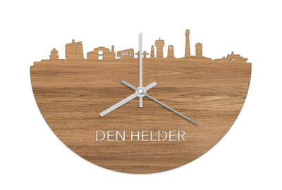 Skyline Clock Den Helder Oak