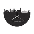 Skyline Clock Deventer Black