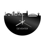 Skyline Klok Deventer Zwart Glanzend