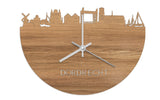 Skyline Clock Dordrecht Oak