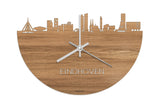 Skyline Clock Eindhoven Oak