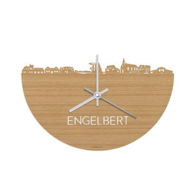 Skyline Clock Engelbert Bamboo