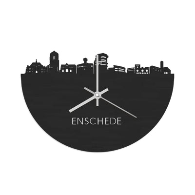 Skyline Clock Enschede Black