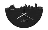Skyline Clock Ghent Black