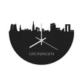 Skyline Clock Groningen Black