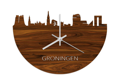 Skyline Clock Groningen Rosewood