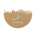 Skyline Klok Hamburg Bamboe