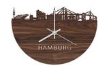Skyline Clock Hamburg Nuts