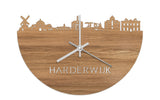 Skyline Clock Harderwijk Oak