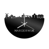 Skyline Klok Harderwijk Zwart Glanzend