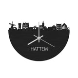 Skyline Klok Hattem Black