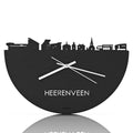 Skyline Clock Heerenveen Black
