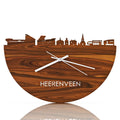Skyline Clock Heerenveen Rosewood