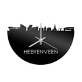 Skyline Clock Heerenveen Black Glossy