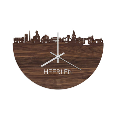 Skyline Clock Heerlen Walnut