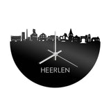 Skyline Klok Heerlen Zwart Glanzend