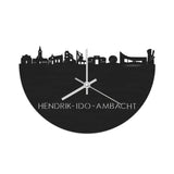 Skyline Klok Hendrik-Ido-Ambacht Black