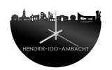 Skyline Klok Hendrik-Ido-Ambacht Zwart Glanzend
